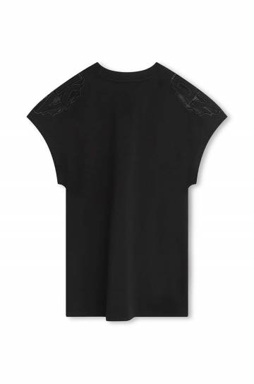 Детское платье Dkny цвет чёрный mini прямая