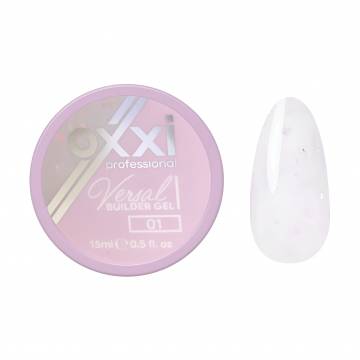Моделирующий гель для ногтей Oxxi Professional Versal Builder Gel 01, 15 мл
