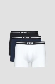 Мужские боксеры (3 шт) Разноцветный S BOSS 50510687;984