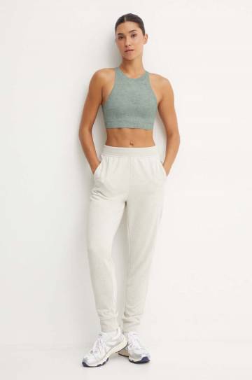Спортивный бюстгальтер Calvin Klein Performance цвет зелёный меланж 00GWF4K101 Спортивный бюстгальтер Calvin Klein Performance цвет зелёный меланж 00GWF4K101