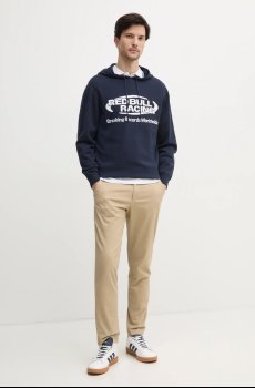 Хлопковый свитер Red Bull Racing x Pepe Jeans INTARSIA HOODY