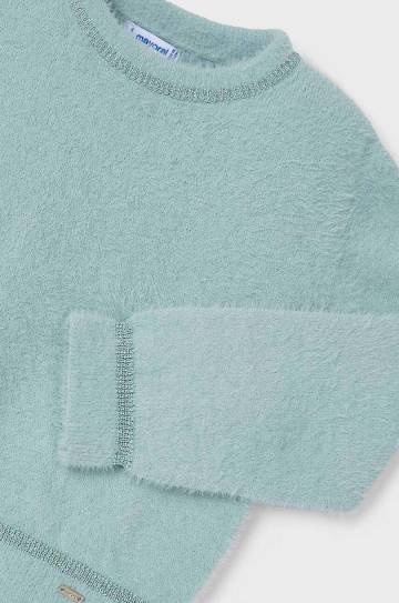 Детский свитер Mayoral цвет бирюзовый 4353
