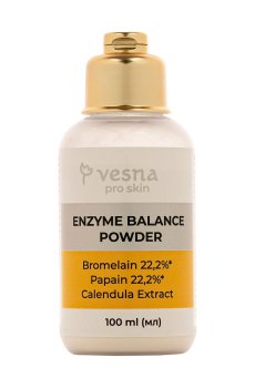 Энзимная пудра для умывания Vesna Pro Skin Enzyme Balance Powder, 100 мл