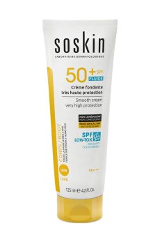 Солнцезащитный крем для лица и тела Soskin Smooth Cream SPF 50+, 125 мл