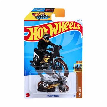 Базовый автомобиль Hot Wheels Tred Shredde мотоцикл, черно-коричневый, от 3 лет, 11*3.5*11 см (5785) Базовый автомобиль Hot Wheels Tred Shredde мотоцикл, черно-коричневый, от 3 лет, 11*3.5*11 см (5785)