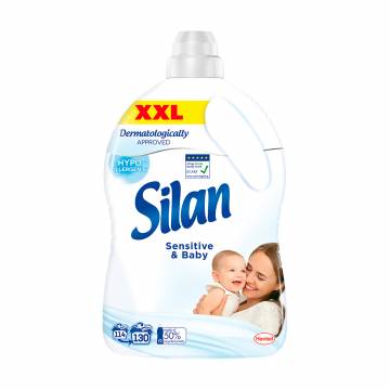 Кондиционер для белья Silan Sensitive & Baby, 130 стирок, 2.86 л Кондиционер для белья Silan Sensitive & Baby, 130 стирок, 2.86 л