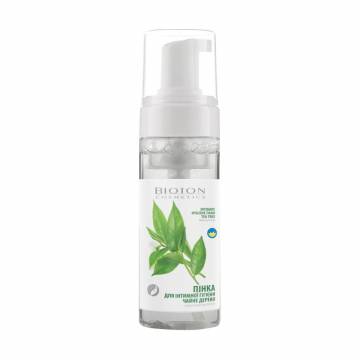 Пенка для интимной гигиены Bioton Cosmetics Intimate Hygiene Foam с маслом чайного дерева, 150 мл Пенка для интимной гигиены Bioton Cosmetics Intimate Hygiene Foam с маслом чайного дерева, 150 мл