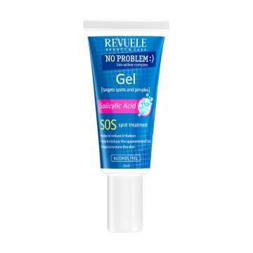 Гель-аппликатор от прыщей Revuele No Problem Gel с салициловой кислотой, 25 мл Гель-аппликатор от прыщей Revuele No Problem Gel с салициловой кислотой, 25 мл