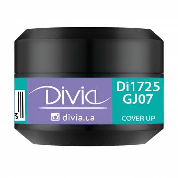 Гель для наращивания ногтей Divia Jelly Builder Gel GJ07 Cover Up, 5 г Гель для наращивания ногтей Divia Jelly Builder Gel GJ07 Cover Up, 5 г