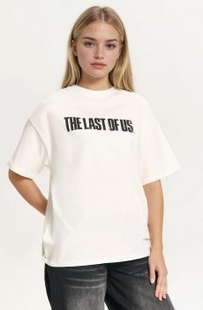 Cropp - Футболка з принтом The Last of Us - кремовий