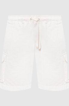 Шорты-карго цвета айвори
