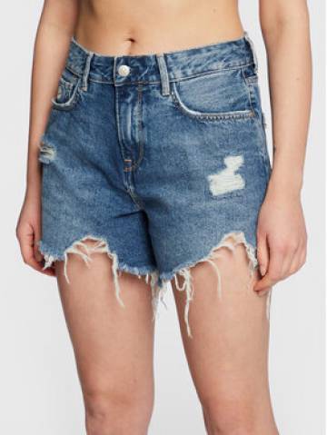 Pepe Jeans Джинсові шорти Marly PL801009 Голубий Regular Fit Pepe Jeans Джинсові шорти Marly PL801009 Голубий Regular Fit