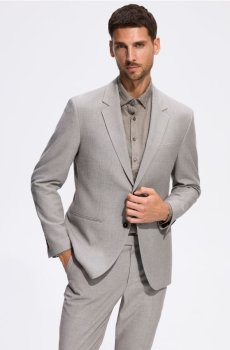 Reserved - Блейзер regular fit - кавовий - 884KD-84M