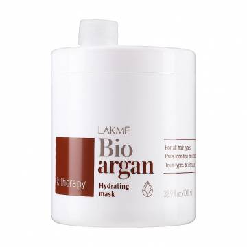 Аргановая увлажняющая маска для волос Lakme K.Therapy Bio Argan Hydrating Mask, 1 л Аргановая увлажняющая маска для волос Lakme K.Therapy Bio Argan Hydrating Mask, 1 л