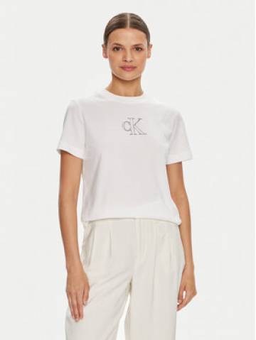Calvin Klein Jeans Футболка Outlined J20J224791 Білий Regular Fit Calvin Klein Jeans Футболка Outlined J20J224791 Білий Regular Fit