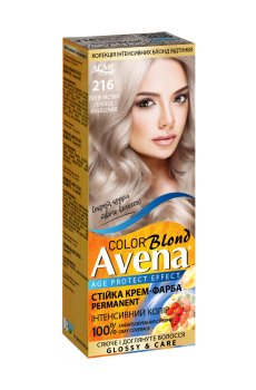 Стойкая крем-краска для волос Acme Color Avena Blond Color 216 Пепельный блонд, 133 мл