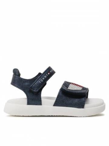 Tommy Hilfiger Босоніжки Strass Heart Velcro Sandal T1A2-32752-1367 M Cиній Tommy Hilfiger Босоніжки Strass Heart Velcro Sandal T1A2-32752-1367 M Cиній