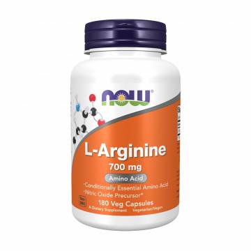 L-Аргинин NOW foods L-Arginine 700 мг, 180 капсул L-Аргинин NOW foods L-Arginine 700 мг, 180 капсул