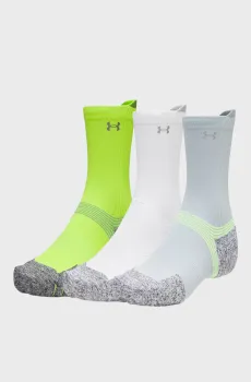 Носки (3 пары) UA Velociti Run Cush 3p Crew Разноцветный 31.5-36.5 Under Armour 1387043-034
