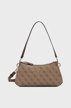 Женская бежевая сумка с узором Бежевый ONESIZE Guess HWBG96.72730;LGW