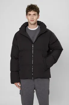 Мужской черный пуховик Черный XXL PRPY PMOUTSKF0021