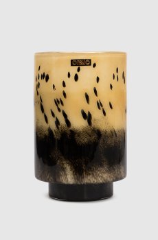 Свеча Art Brigitte XL с ароматом Zanzibar в стеклянном подсвечнике