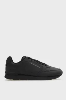 Мужские черные кожаные кроссовки LIGHT EVA RUNNER Черный 45 Tommy Hilfiger FM0FM05906