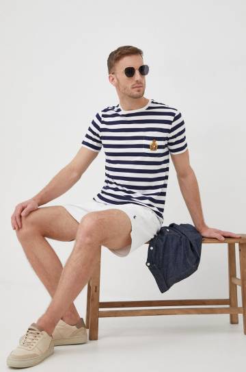 Шорты Polo Ralph Lauren мужские цвет белый Шорты Polo Ralph Lauren мужские цвет белый