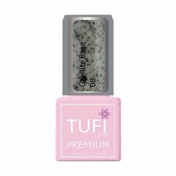 База для гель-лака Tufi profi Premium Granite Base 08 Пастельный молочный, 8 мл База для гель-лака Tufi profi Premium Granite Base 08 Пастельный молочный, 8 мл