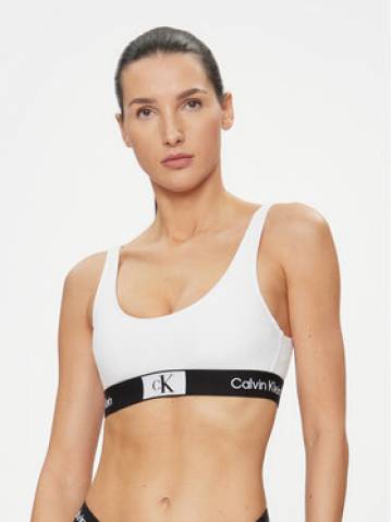 Calvin Klein Swimwear Верх від купальника KW0KW02257 Білий Calvin Klein Swimwear Верх від купальника KW0KW02257 Білий
