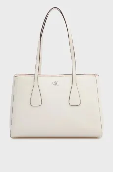 Женская белая сумка MEDIUM WORK Белый ONESIZE Calvin Klein LV04F3442G
