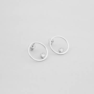 Серебряные серьги Minimal 1379 Серебряные серьги Minimal 1379