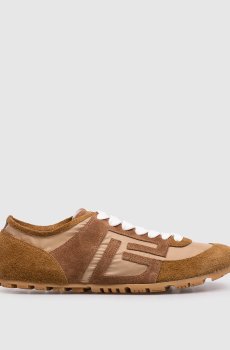 Коричневые комбинированные кроссовки Racer 45