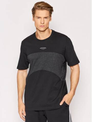 adidas Футболка R.Y.V. Basic HC9470 Чорний Regular Fit adidas Футболка R.Y.V. Basic HC9470 Чорний Regular Fit