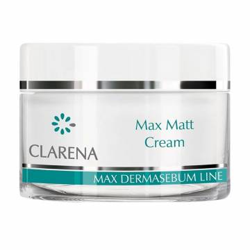 Уценка! Матирующий крем для лица Clarena Max Dermasebum Line Max Matt Cream, 50 мл Уценка! Матирующий крем для лица Clarena Max Dermasebum Line Max Matt Cream, 50 мл