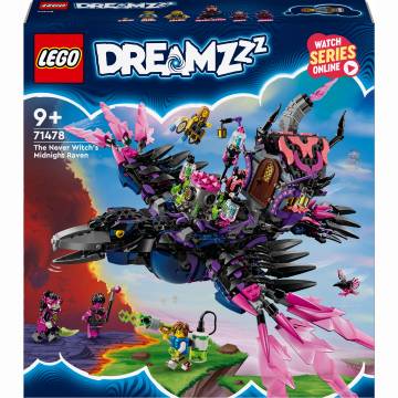 Конструктор LEGO DREAMZzz Опівнічний ворон Невідьми (71478) Конструктор LEGO DREAMZzz Опівнічний ворон Невідьми (71478)