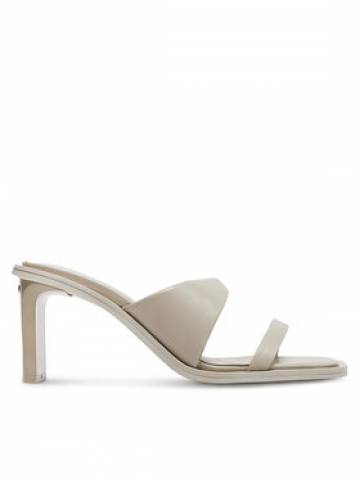 Calvin Klein Шльопанці Heel Slide 70 Lth HW0HW02072 Бежевий Calvin Klein Шльопанці Heel Slide 70 Lth HW0HW02072 Бежевий