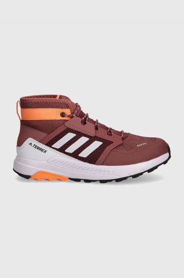 Детские ботинки adidas TERREX TERREX TRAILMAKER MID R.RDY цвет бордовый ID0925 Детские ботинки adidas TERREX TERREX TRAILMAKER MID R.RDY цвет бордовый ID0925