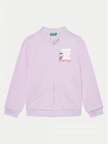 United Colors Of Benetton Світшот 3J70G5037 Фіолетовий Regular Fit United Colors Of Benetton Світшот 3J70G5037 Фіолетовий Regular Fit