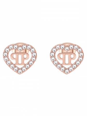 PHILIPP PLEIN Сережки Plein Rocked Heart PJZEA10EU Рожевий PHILIPP PLEIN Сережки Plein Rocked Heart PJZEA10EU Рожевий