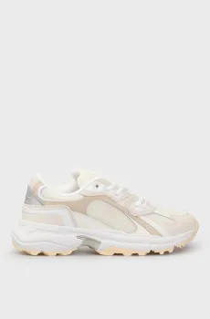 Женские белые кроссовки TH MODERN RUGGED RUNNER Белый 37 Tommy Hilfiger FW0FW08385