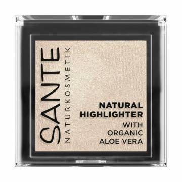 Био-хайлайтер для лица Sante Naturkosmetik With Organic Aloe Vera Natural Highlighter 01 Champagne, 7 г Био-хайлайтер для лица Sante Naturkosmetik With Organic Aloe Vera Natural Highlighter 01 Champagne, 7 г