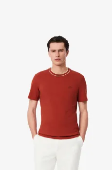 Мужская красная футболка Красный M Lacoste TH8174AFS