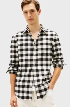 Мужская рубашка в клетку BUFFALO Разноцветный M Tommy Hilfiger MW0MW40511