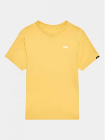 Vans Футболка By Left Chest Tee Boys VN0A4MQ3 Жовтий Regular Fit Vans Футболка By Left Chest Tee Boys VN0A4MQ3 Жовтий Regular Fit