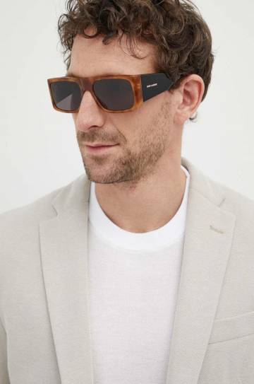 Солнцезащитные очки Saint Laurent цвет коричневый SL 635 ACETATE Солнцезащитные очки Saint Laurent цвет коричневый SL 635 ACETATE