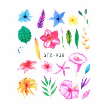 Водные наклейки для ногтей Vizavi Professional STZ (STZ-938) Водные наклейки для ногтей Vizavi Professional STZ (STZ-938)