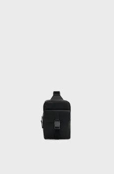 Мужская черная сумка EMBLEM HW Черный ONESIZE Calvin Klein LV04D3507G