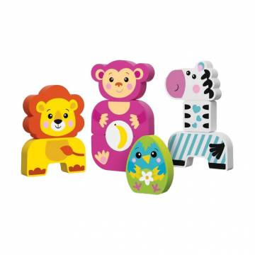 Игрушка деревянная Kids Hits Monkey And Friends от 1 года, 21.4*21.9*5.5 см (KH20/005) Игрушка деревянная Kids Hits Monkey And Friends от 1 года, 21.4*21.9*5.5 см (KH20/005)