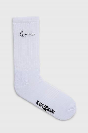 Носки Karl Kani (3-pack) цвет белый Носки Karl Kani (3-pack) цвет белый